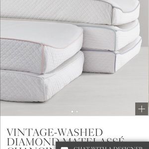 Restoration Hardware baby changing pad cover
